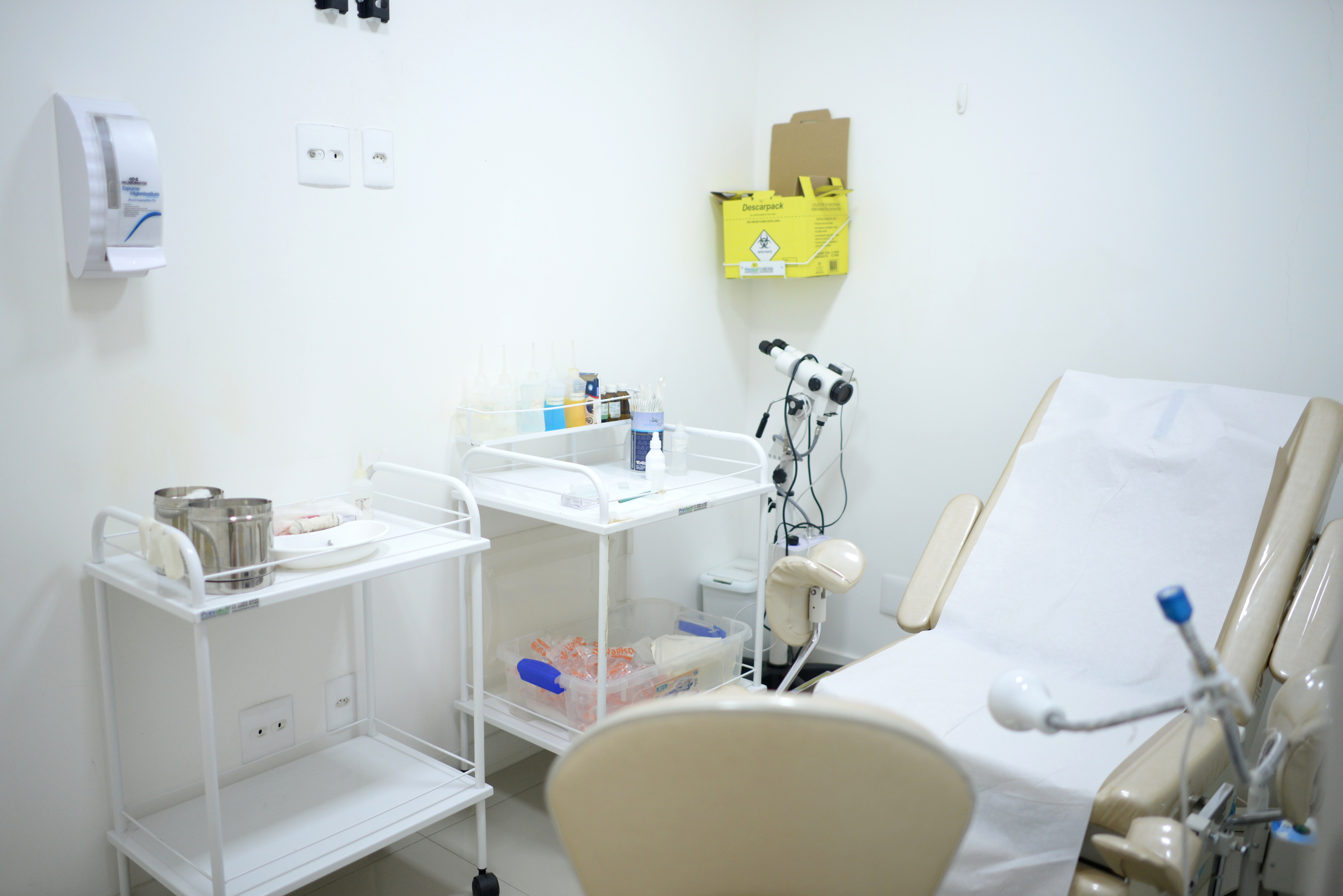 Consultório de ginecologia da CliniK